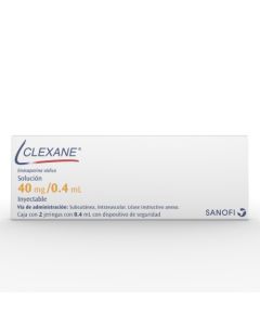 CLEXANE 40MG JPREL CAJ C/2 test