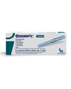 OZEMPIC 1.34 mg / ml 3 ml 1 mg / Dosis Caj PLP C/1 Carga 1