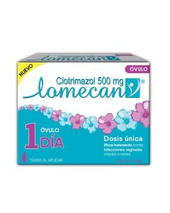 LOMECAN V OVULO 500MG OVU 1